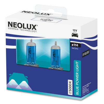 Blue Power Light H4 base | NEOLUX
